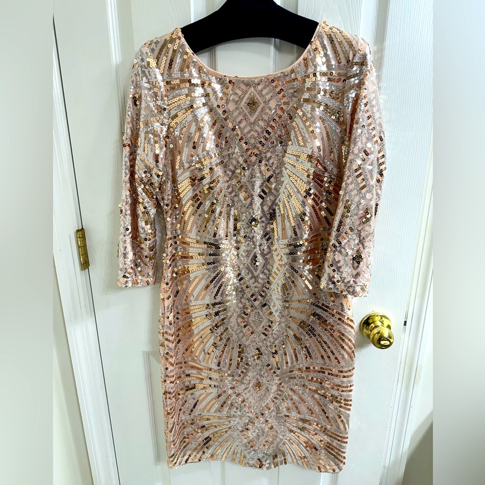 Sequin Cocktail Dress